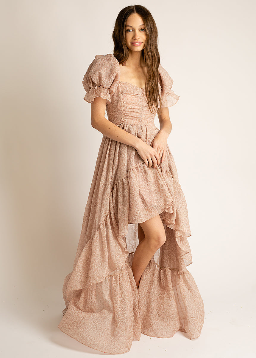 Swan Impact Dress in Dusty Lilac