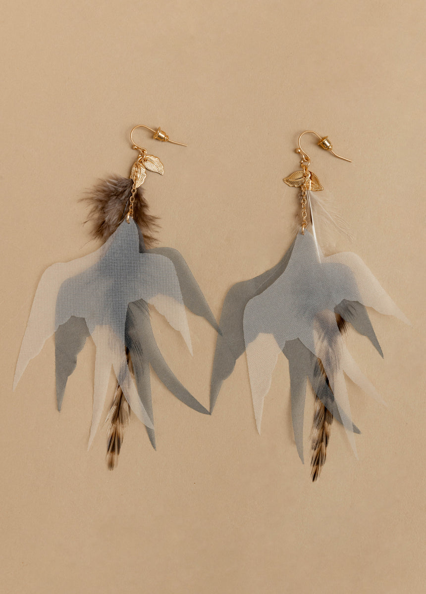 Take Flight Earrings in Whisper Blue