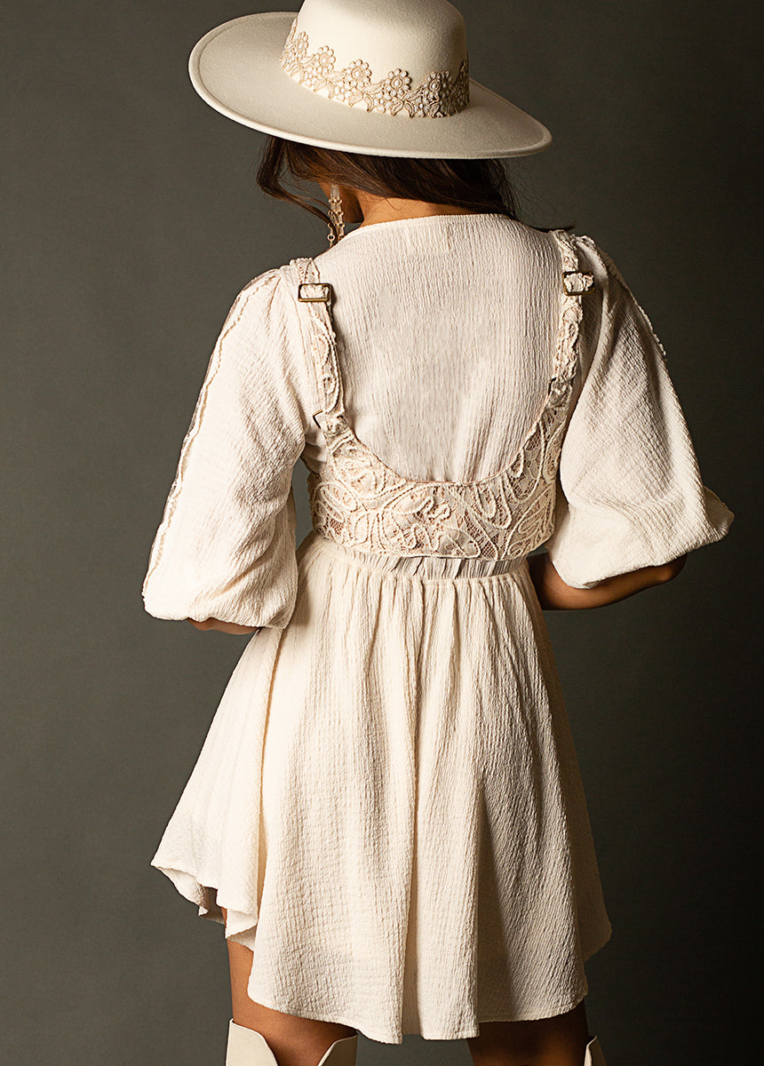 Tashia Harness in Cream